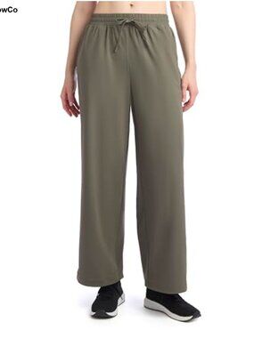 Jockey Womens Infinity Stretch Adjustable Parachute Leg Lounge Pants Pockets
